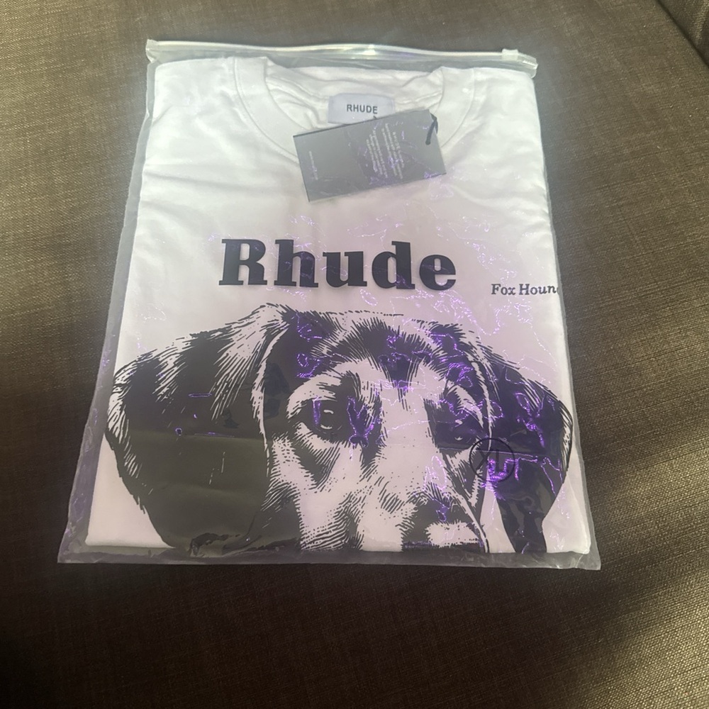 Rhude White Graphic T-Shirt